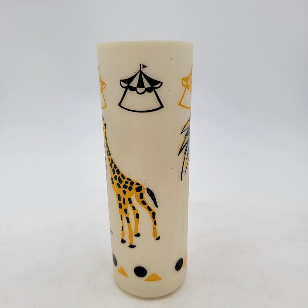 Vintage Mid-Century Modern Circus Themed Tumblers Set Of 6 - Picture 8 of 16